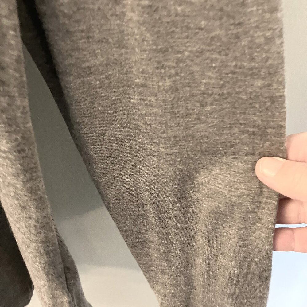 Apt 9 Essential Petite Long Sleeve Moch Turtleneck Gray Lightweight PXL - Picture 5 of 7